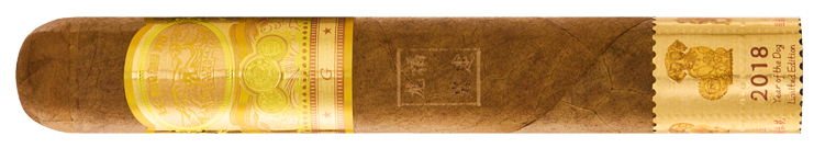 2018 Year of the Dog Gold Dog
